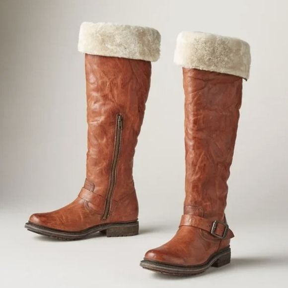 Frye Brown Over the Knee Boots - Picture 3 of 14